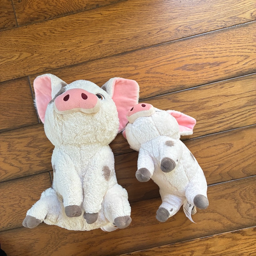 Disney Moana Pua pig stuffed animal bundle